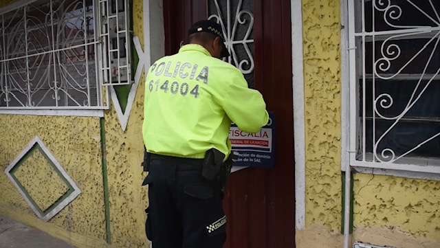 lugar donde al parecer realizaban la comercialización de medicamentos adulterados