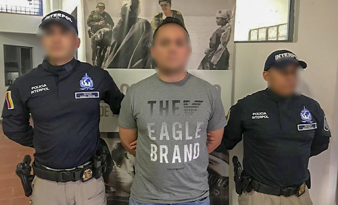 Localizados y capturados 15 fugitivos colombianos y extranjeros que tenían notificación roja de interpol 