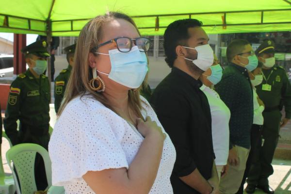 homenaje a las victimas en Sucre