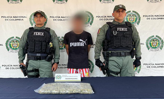 El Grupo FÉNIX de la Policía Nacional logra la captura de un hombre conocido como "Yeferson"