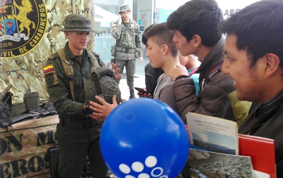 Stand Escuadrón Móvil de Carabineros