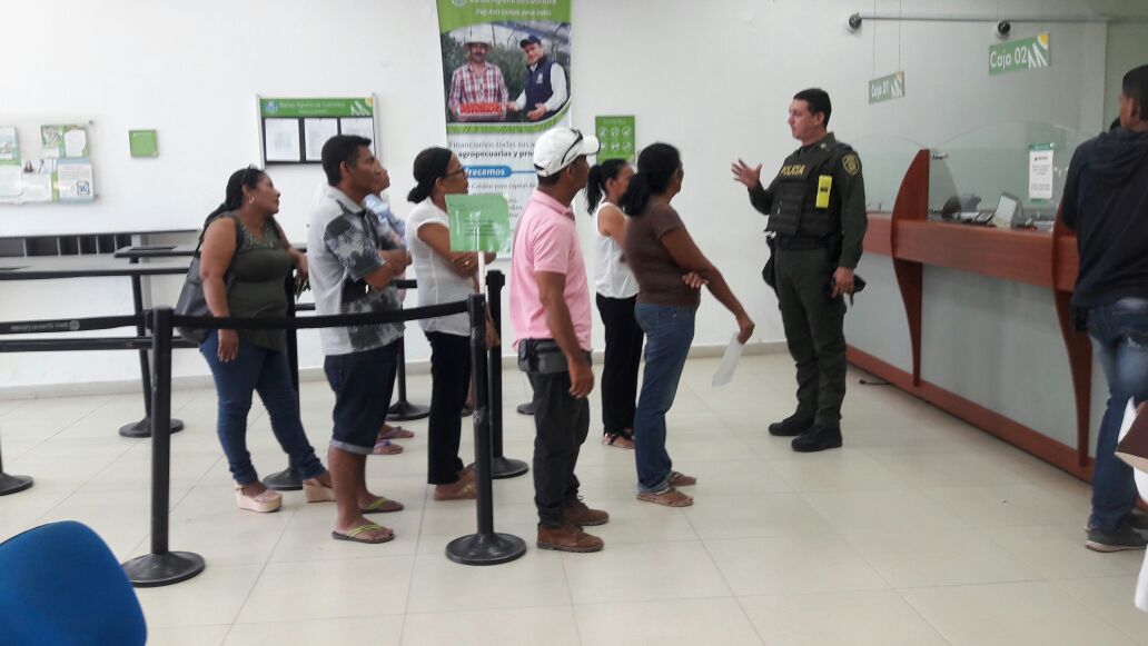En el sur del Departamento de Bolivar, Policia adelanta campañas preventivas en contra del fleteo
