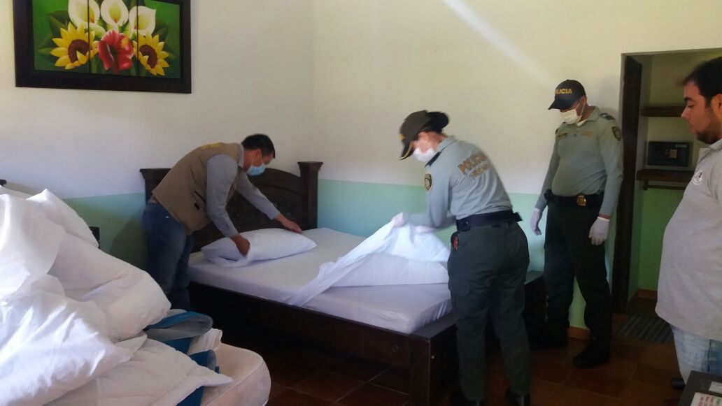 Trabajamos con el gremio hotelero, por unas vacaciones seguras y en paz