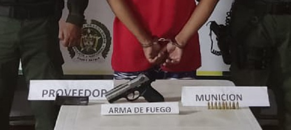 Capturado un hombre por porte ilegal de armas