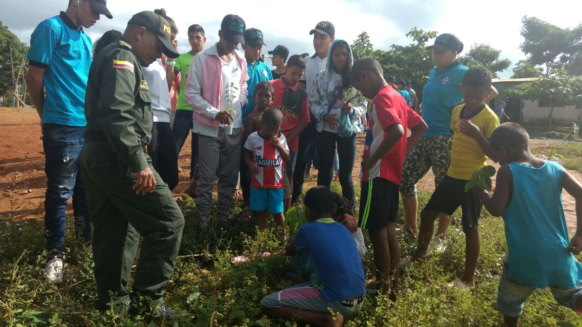La siembra de árboles despertó la conciencia social para el respeto y el cuidado de la naturaleza