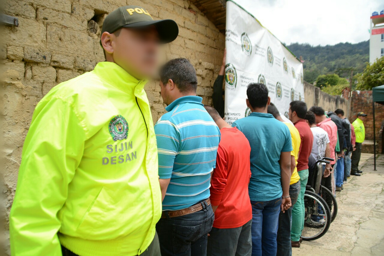 Cayeron "Los Chatos"- Policía de Santander