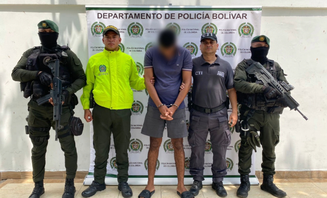 fotografía del capturado 