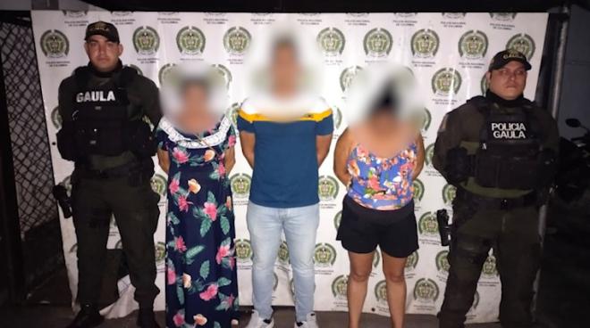 GAULA desarticuló un grupo delincuencial que intimidaba a sus víctimas a nombre de ‘Los Juanitos’