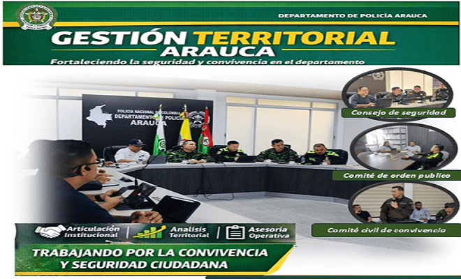 Oficina de Gesti&oacute;n Territorial del Departamento de Polic&iacute;a Arauca