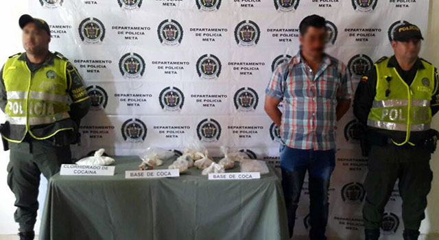 La Policía Nacional-le cierra el paso al microtráfico de estupefacientes-en el Meta