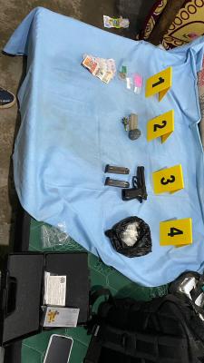 Golpe al tráfico local de estupefacientes 