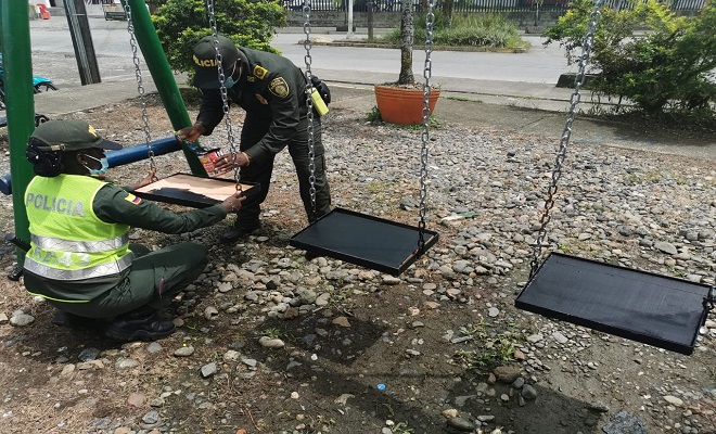 Gracias al apoyo de la comunidad recuperamos el parque Santa Ana de Quibdó