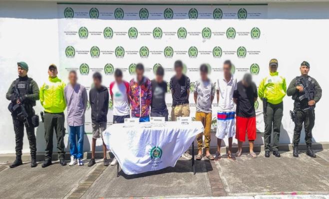 capturados por los delitos de concierto para delinquir y tráfico, fabricación o porte de estupefacientes 