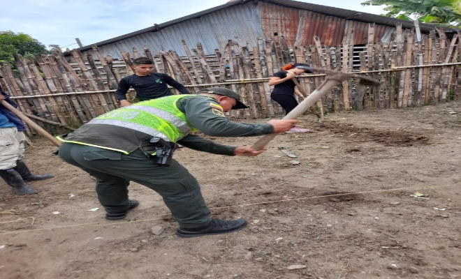 Construcción de la vivienda a la familia Martínez Castro