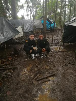 Policía grupo contraguerrilla