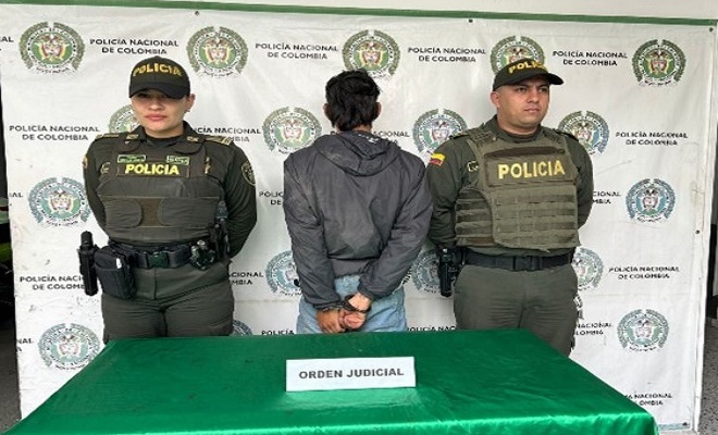 El hombre capturado tiene 24 años de edad