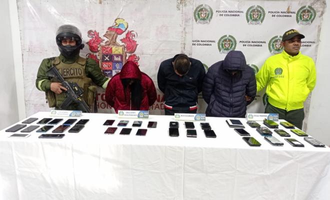 Actividades contra el hurto a celulares 