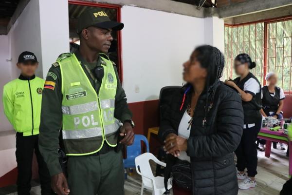 Acompañamiento la comunidad del barrio el Dorado