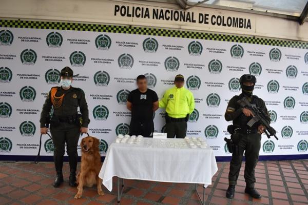 Capturado por porte de estupefacientes