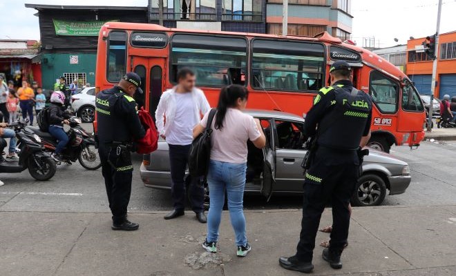 Registro a automotores en el sector centro de la capital risaraldense