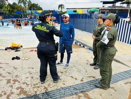 Seguridad en diferentes sitios turisticos del area metropolitana