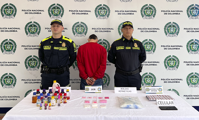 Capturado alias “Pirry” en Pereira por presunto tráfico de drogas sintéticas