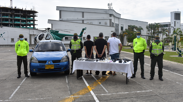 Capturamos tres hombres por receptación en la capital risaraldense