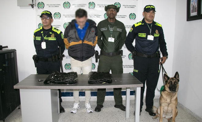 Un trabajo en conjunto de varias especialidades de la policía nacional arroja este contundente resultado