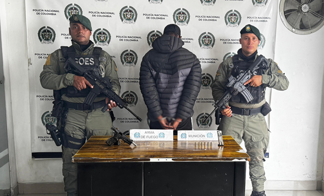 La actividad operativa fue adelantada en el barrio Pueblo Sol