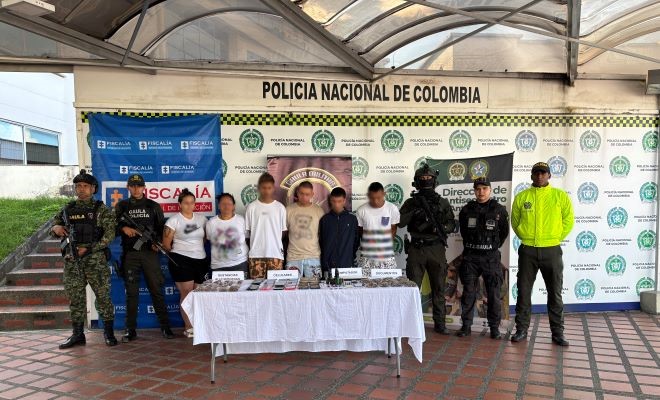 En las actividades operacionales fueron judicializadas siete personas