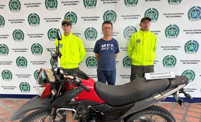 Los resultados operacionales arrojaron la recuperación de diferentes motos y vehículos