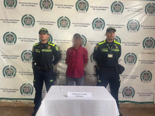 Lesióno con arma cortopunzante a un ciudadano