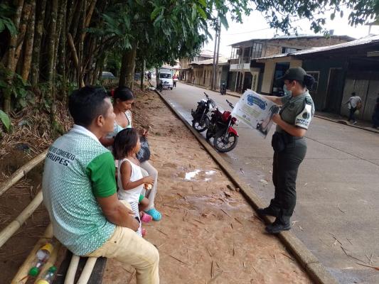 Seccional de Protección y Servicios Especiales desarrolla actividades preventivas y de control