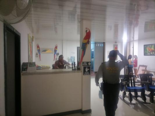 Seccional de Protección y Servicios Especiales adelanta actividades de control en el sector hotelero