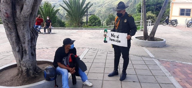 Impulsamos campañas contra el homicidio y las lesiones personales.