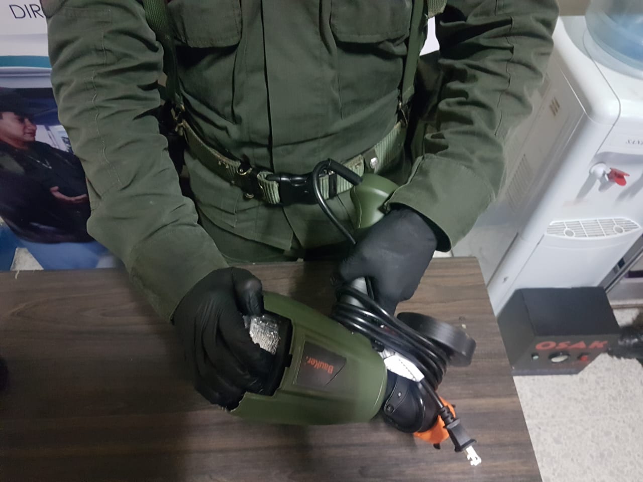 Incauta-cocaína-oculta-en-tres-encomiendas-en-el-Aeropuerto-el-Dorado 