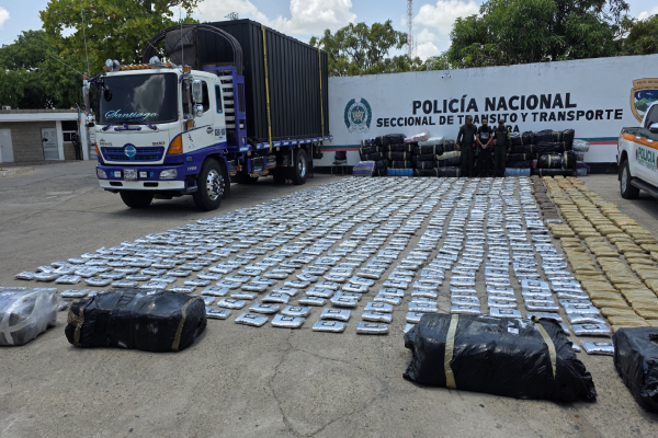 Incautado cargamento de casi dos toneladas y media de marihuana 