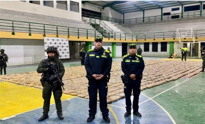 Policía Nacional incauta una  tonelada y media de marihuana en Tangua