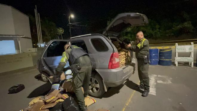 Incautación de 615 kilos estupefacientes 