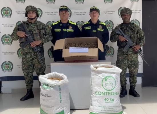 incautación de estupefacientes