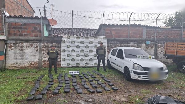 incautación de marihuana