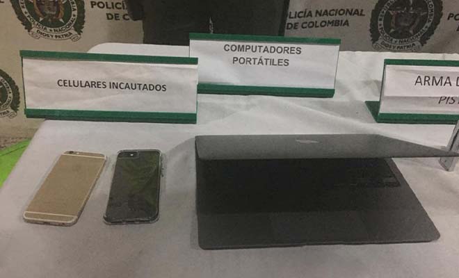 incautación elementos tecnologicos