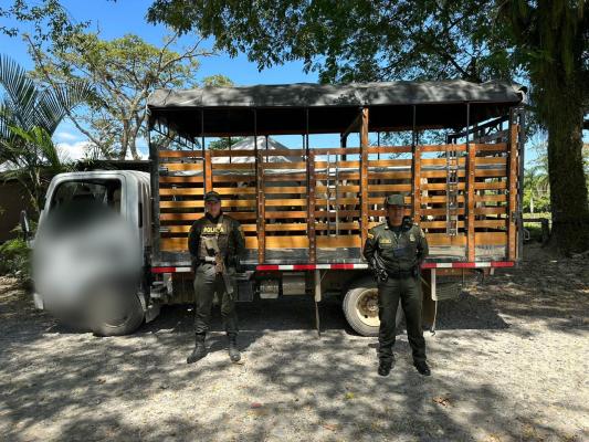 Incautación en Guamal