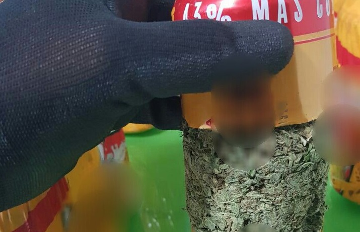 incautacion-de-marihuana-en-latas-de-cerveza-policía-valle-del-cauca