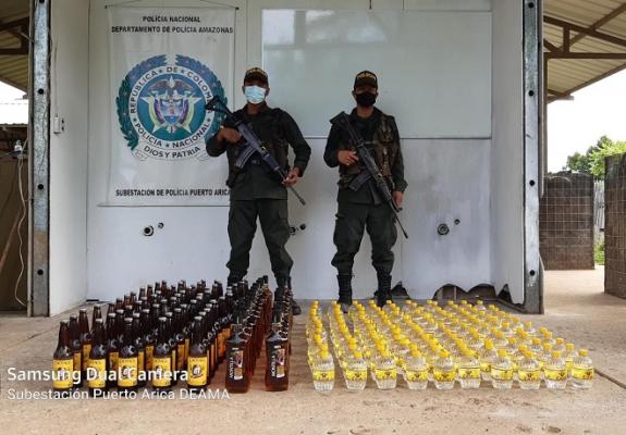 Incautación mercancía de contrabando