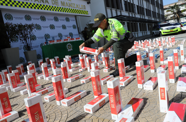 Incautado cargamento de cigarrillos, al parecer, de contrabando en la vía Irra