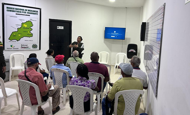 El objetivo es que la comunidad se vuelva mediadora y vaya de la mano con su Policía.