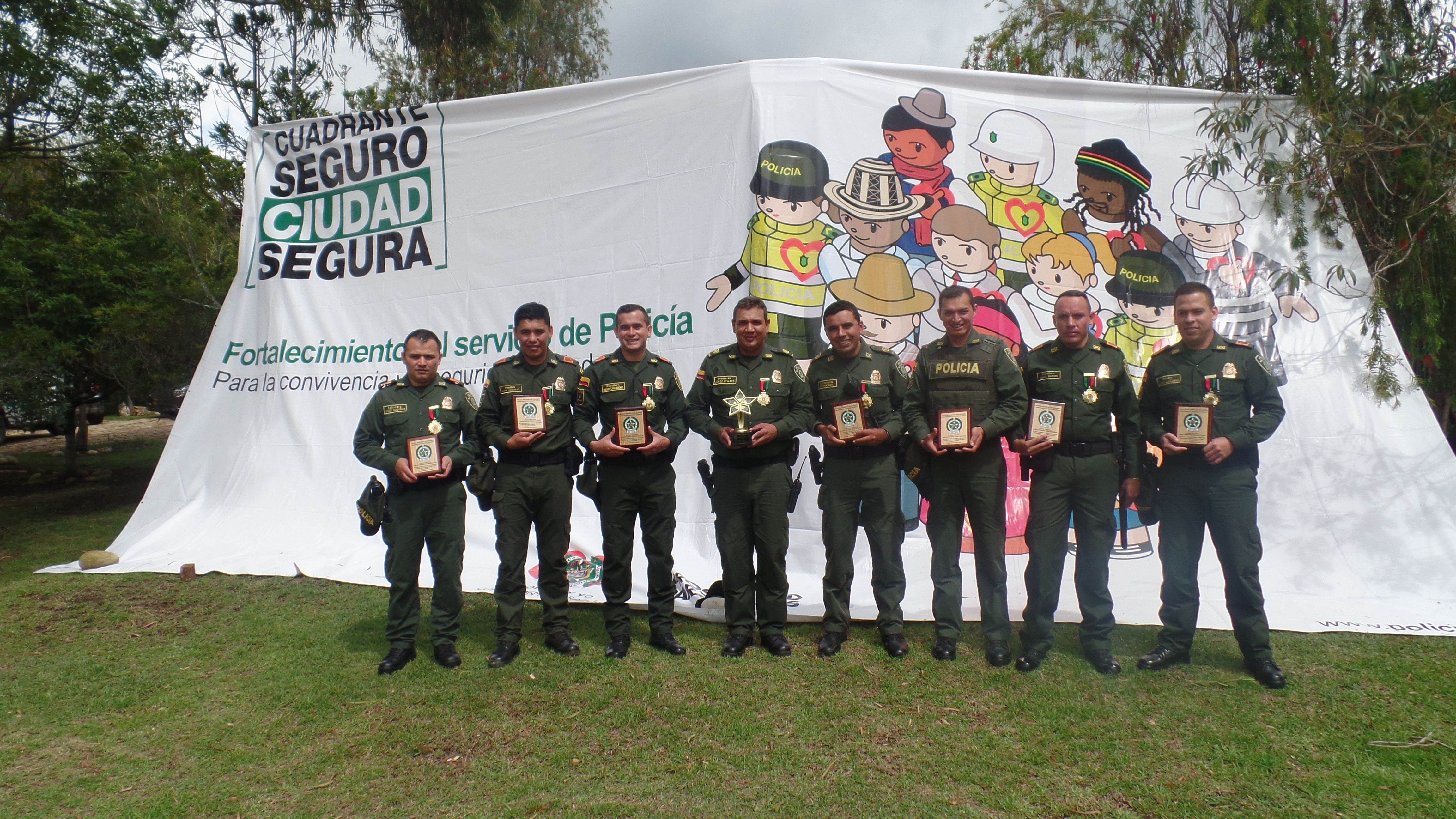  Integrantes cuadrante Villa de Leyva