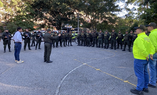 Intervención efectiva en Medellín para garantizar la seguridad