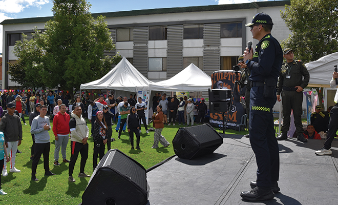 Jornada recreodeportiva guarnici&oacute;n Bogot&aacute;